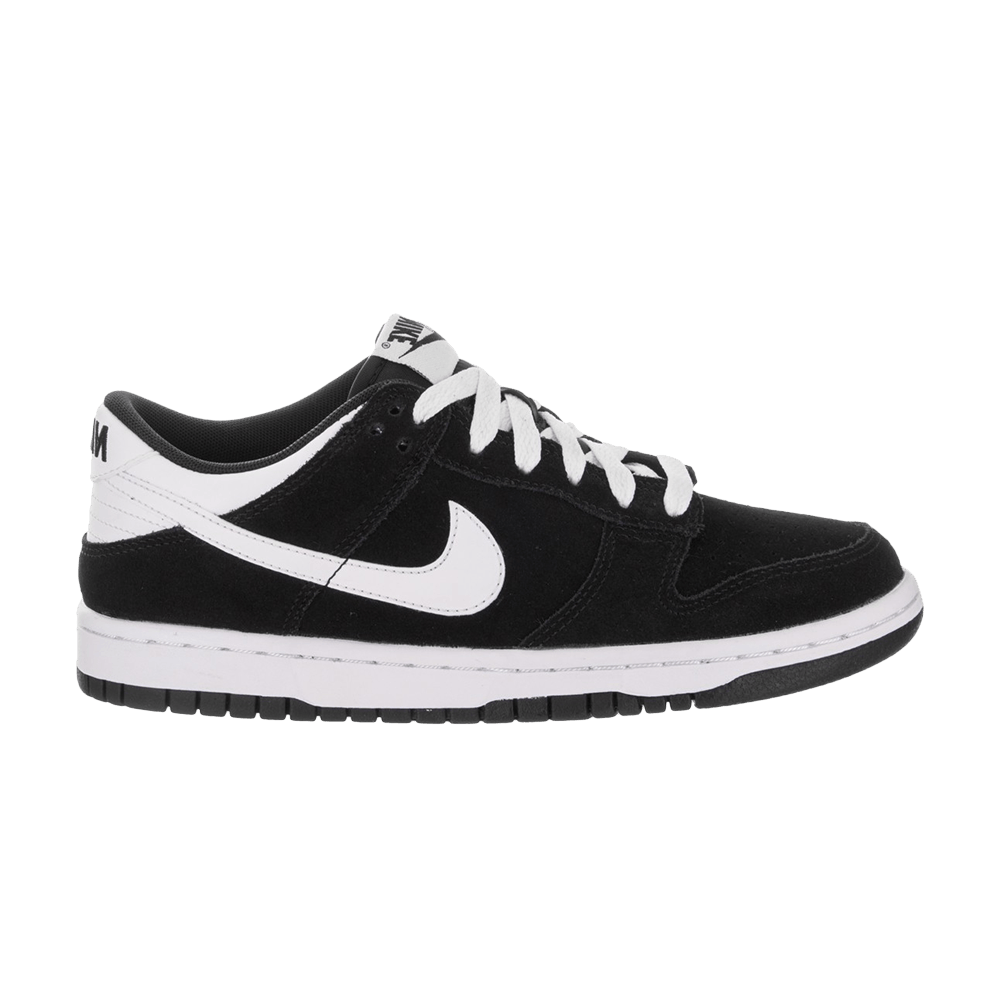 ( Youth ) Nike Dunk Low Black White 310569-020