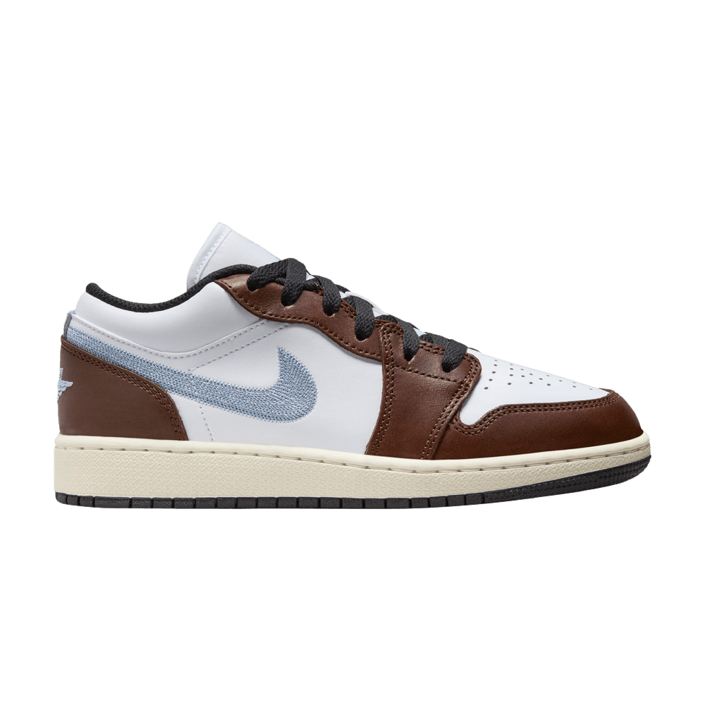 ( Youth ) Air Jordan 1 Low SE 'Mocha Blue Grey' FQ8156-142