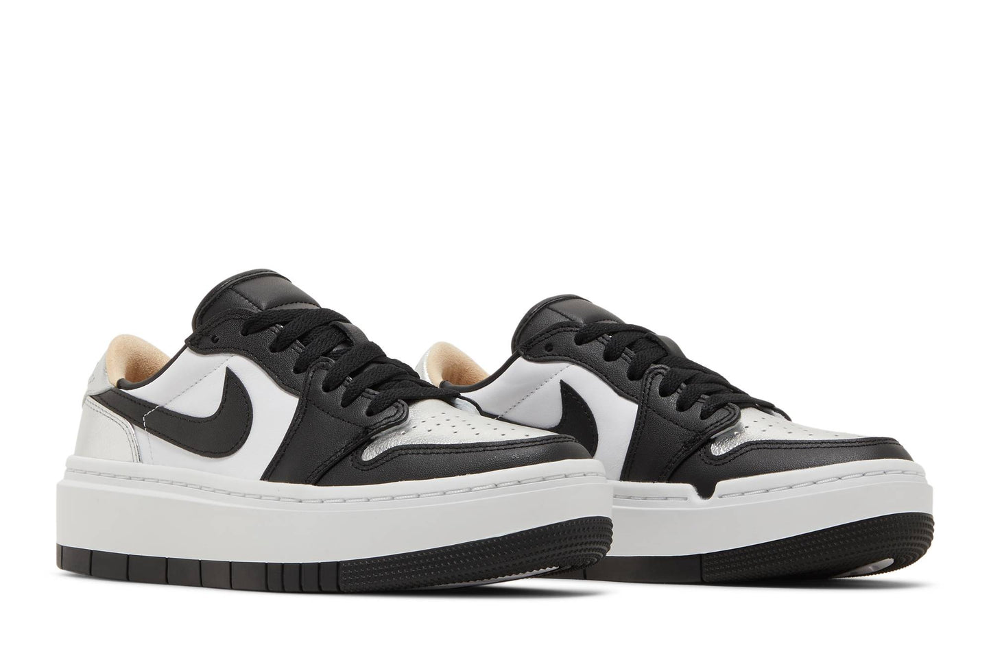 ( Women ) Air Jordan 1 Low Elevate Silver Toe DQ8561-001