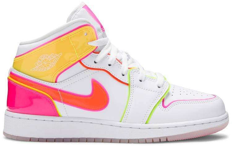 Wmns Air Jordan 1 Mid SE 'Edge Glow' Revered Footwear