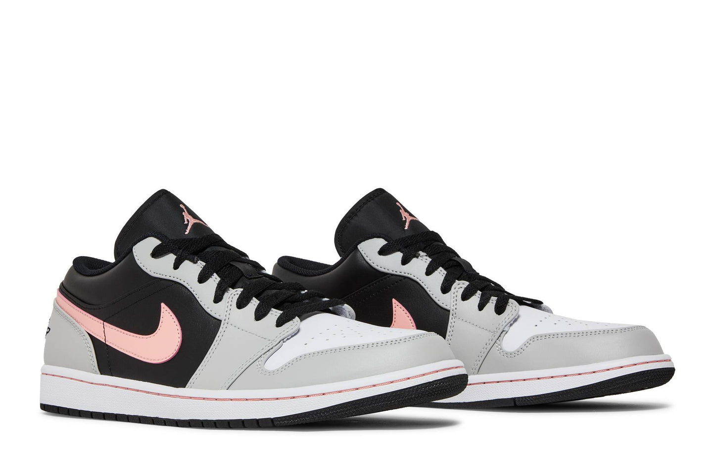 Air Jordan 1 Low 'Black Grey Pink' 553558-062