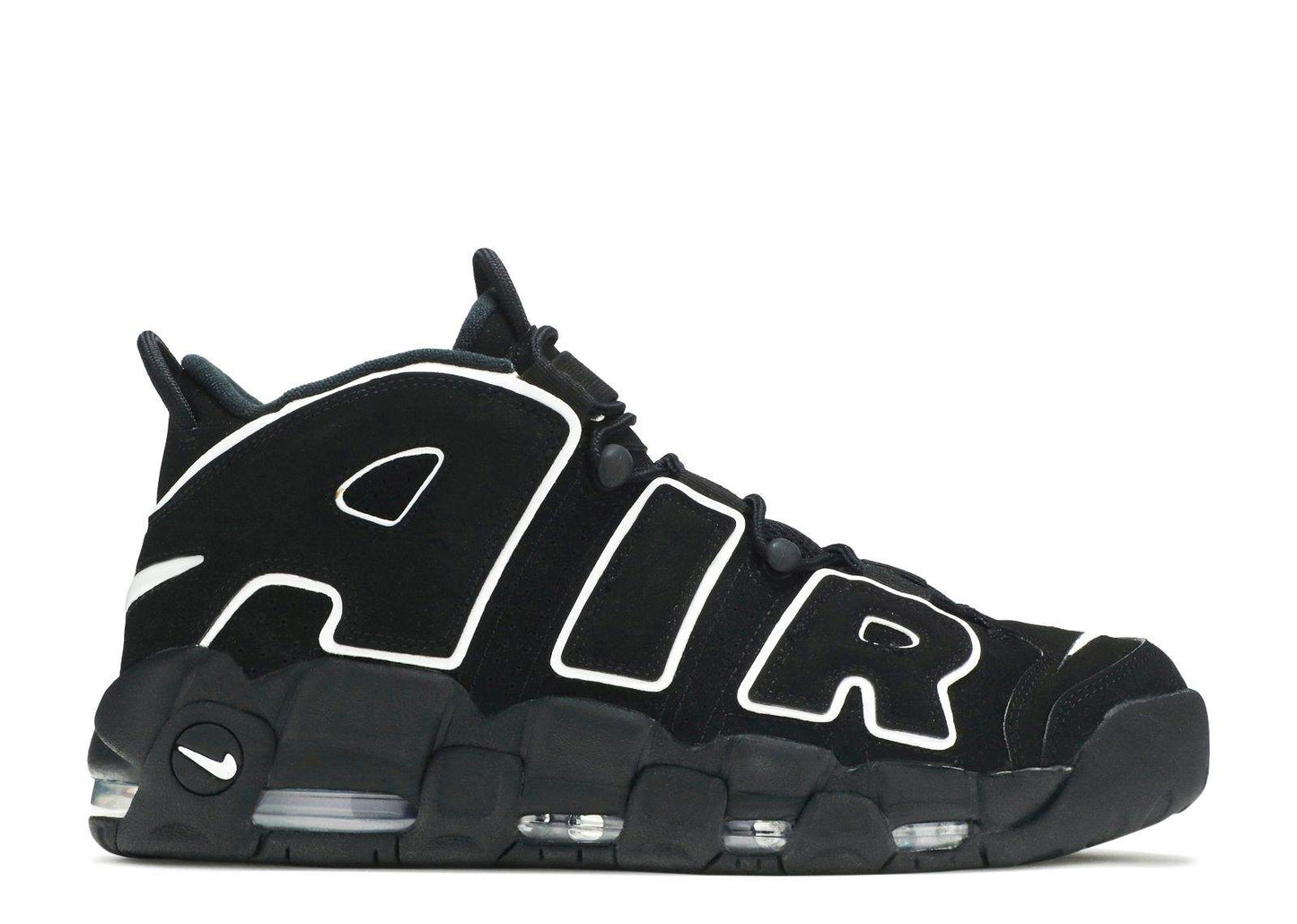 Nike Air More Uptempo 'Black White' 2020 414 Unfading Sneaker