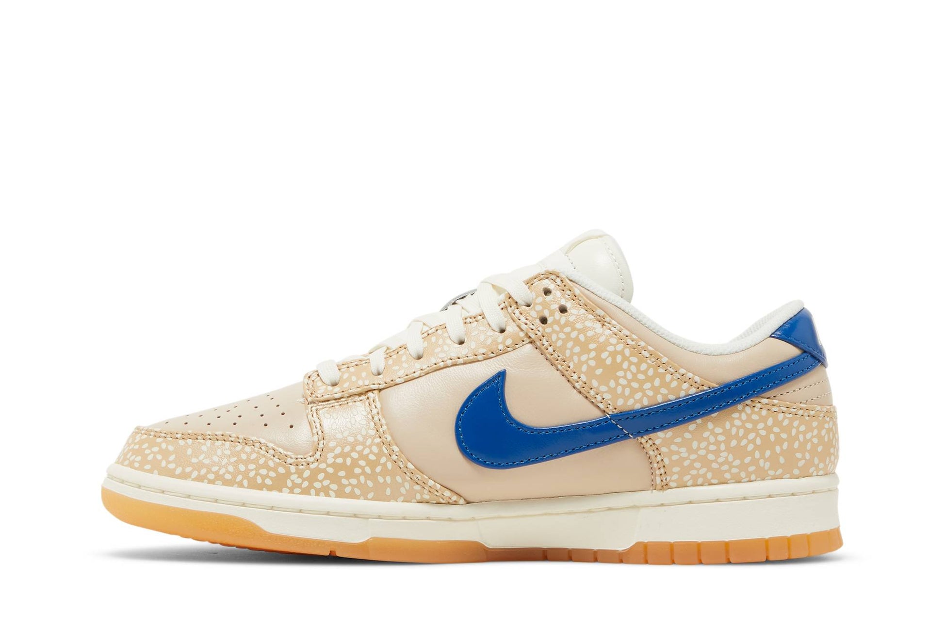 Nike Dunk Low PRM Sesame/Blue Swoosh DZ4853-200