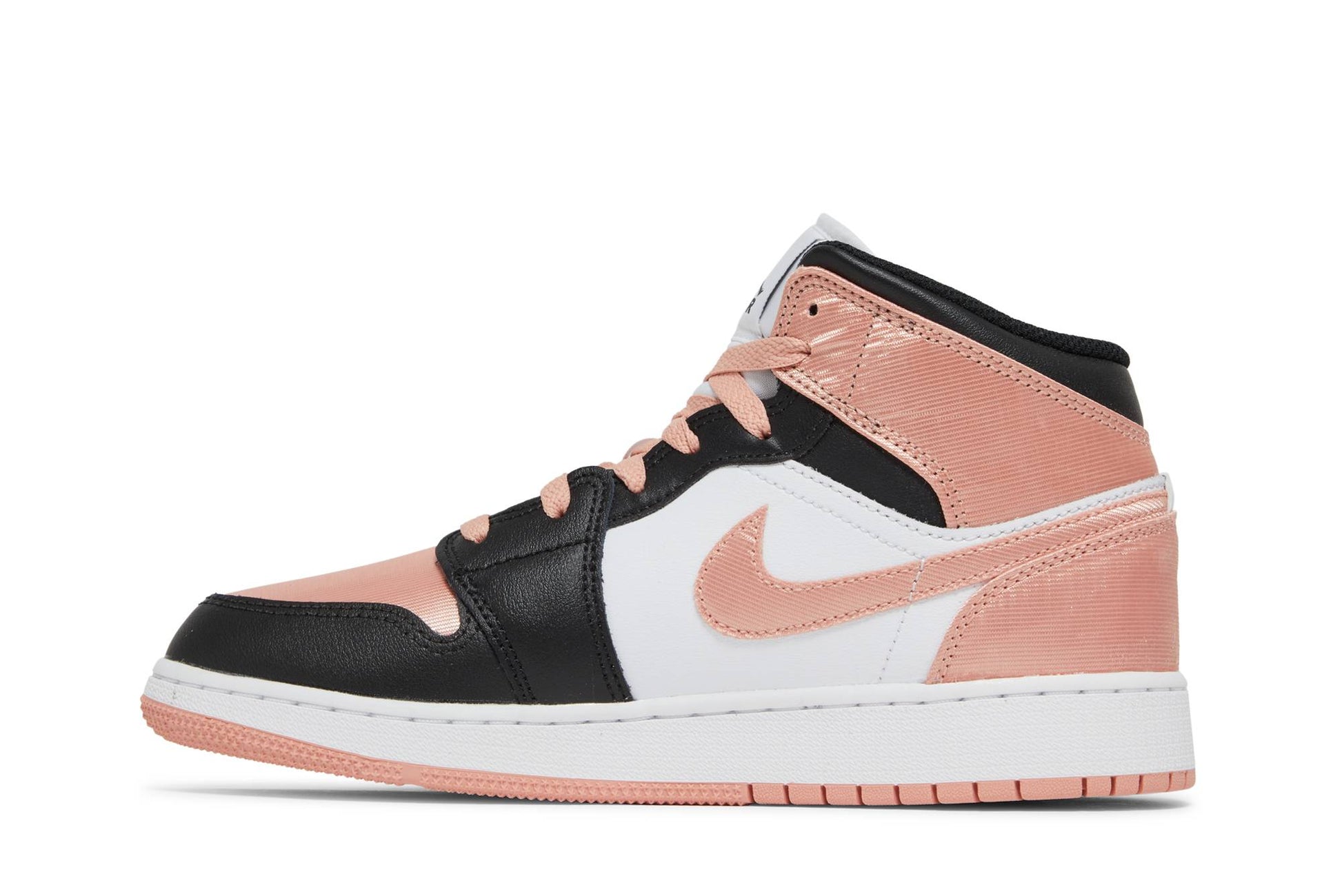 ( Grade School ) Air Jordan 1 Mid 'White Light Madder Root' DM9077-108