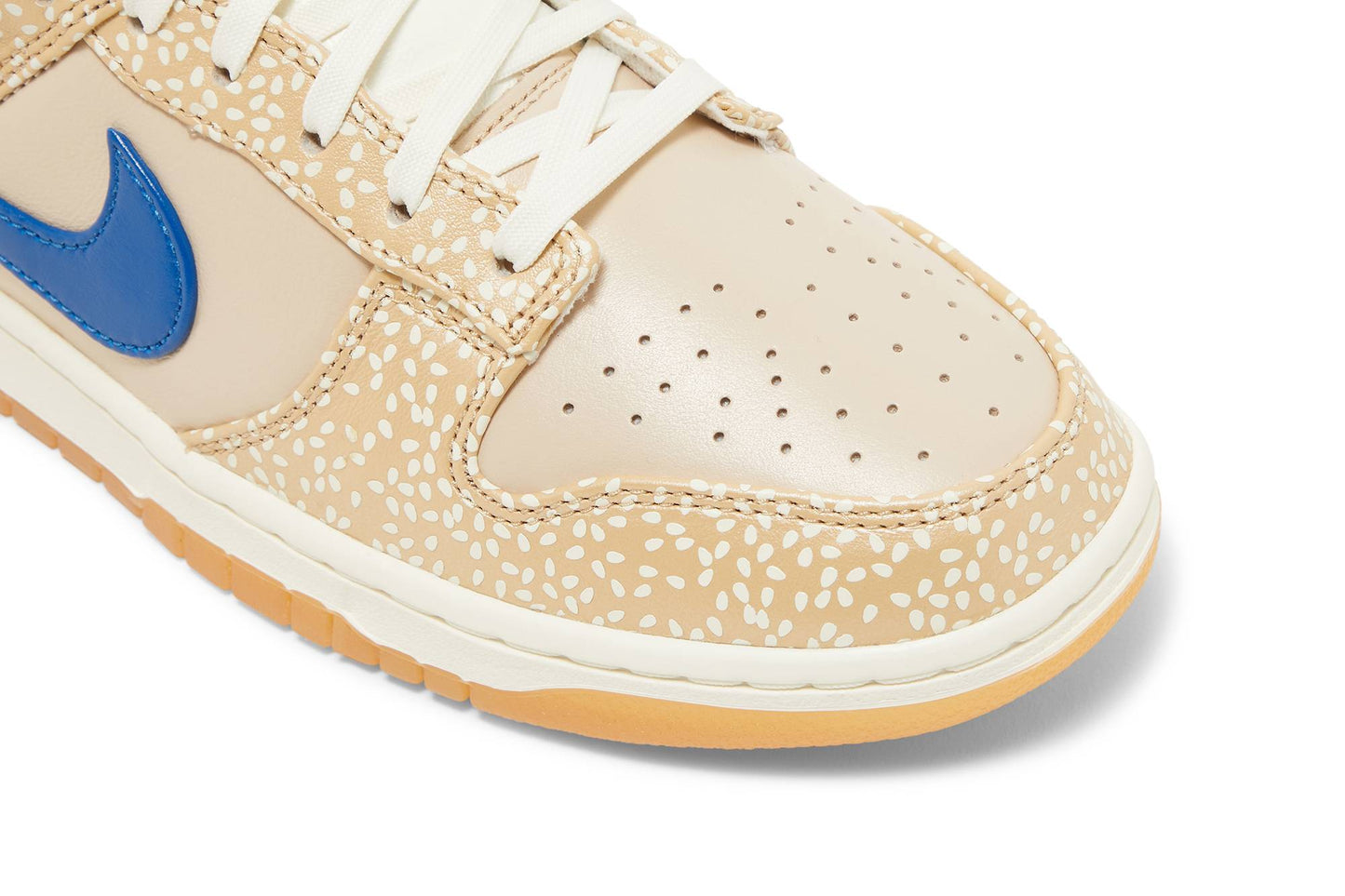 Nike Dunk Low PRM Sesame/Blue Swoosh DZ4853-200
