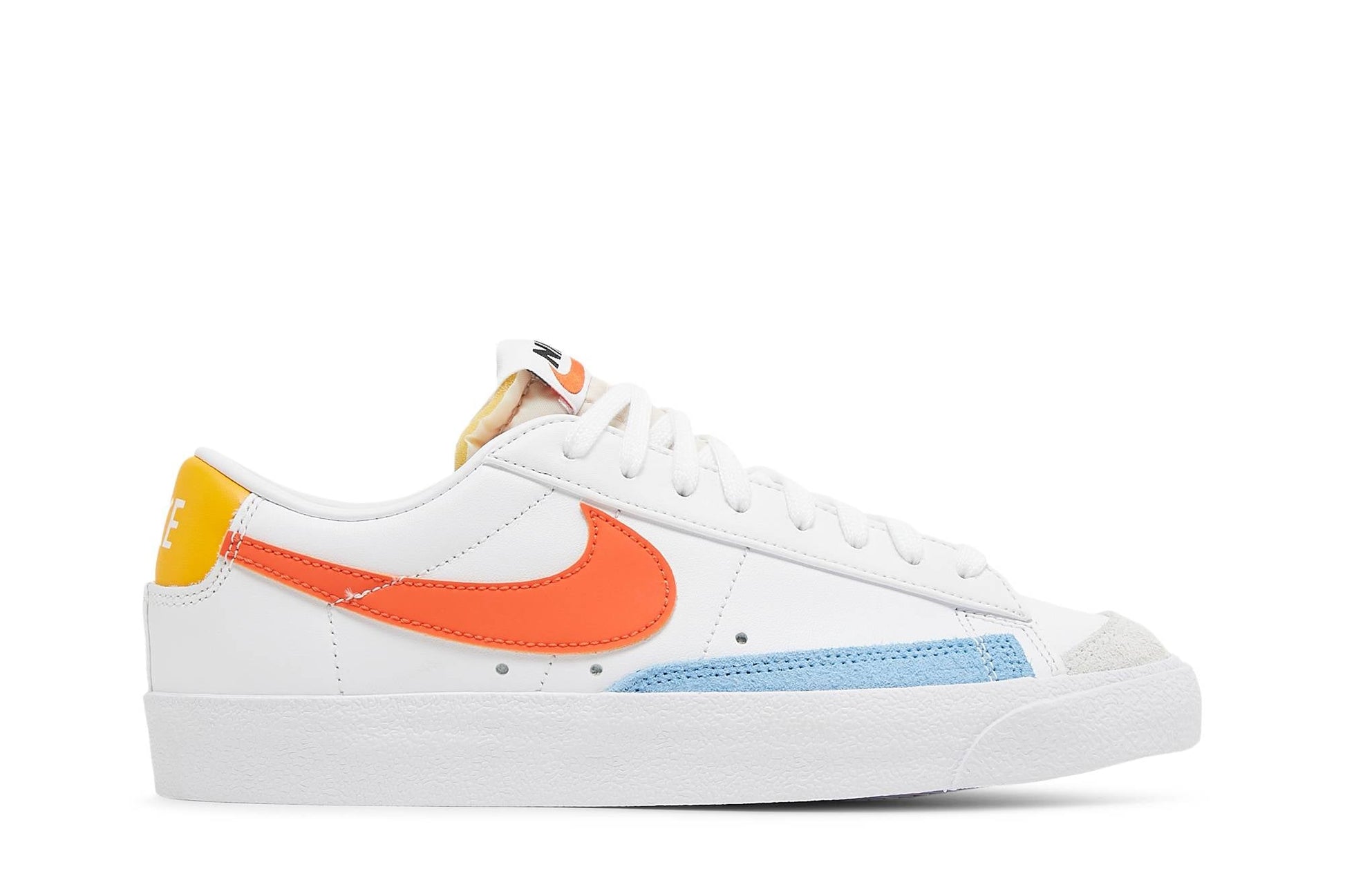 ( Women ) Nike Blazer Low '77 'White Orange' DC4769-105