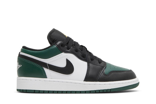 ( Grade School ) Air Jordan 1 Low Green Toe 553560-371