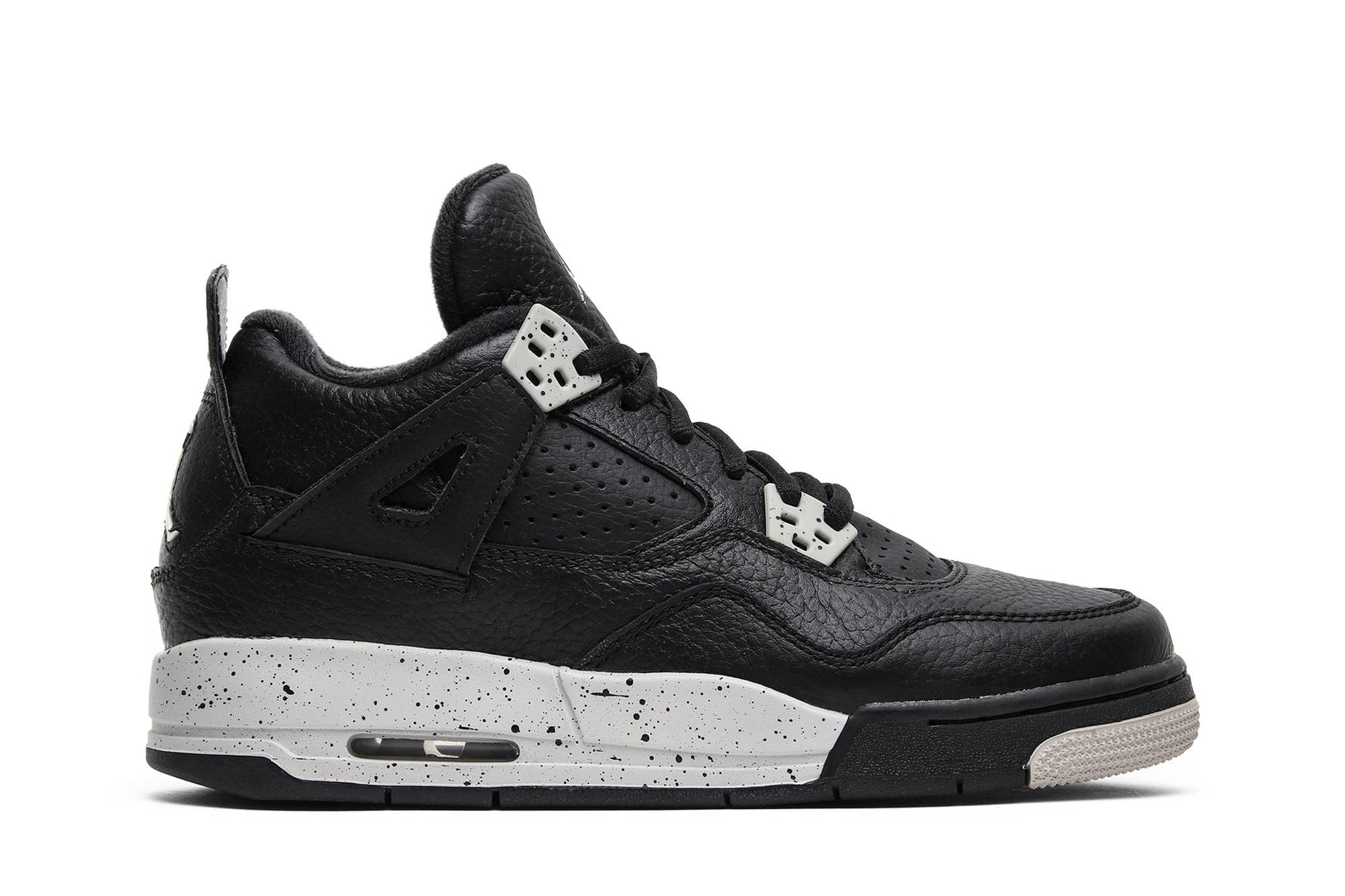 ( Grade School ) Air Jordan 4 Retro LS 2015 Oreo 408452-003