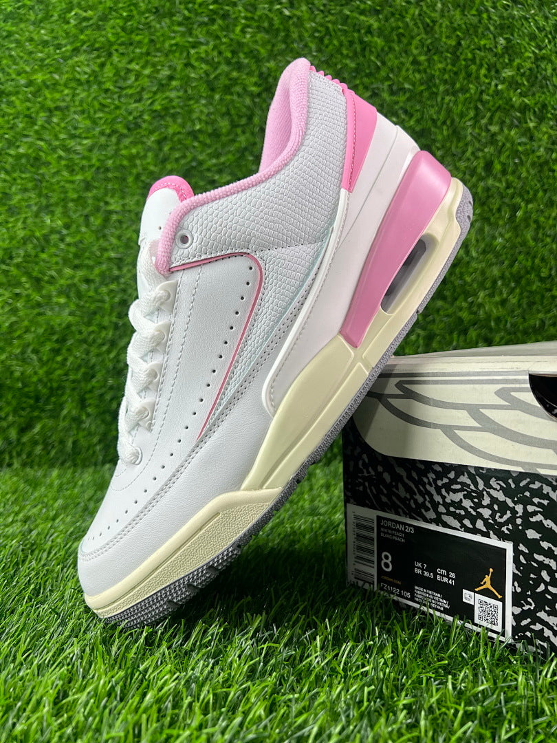 Nike Air Jordan 2 Low Women's White Pink Sail Sneakers DX4401-160