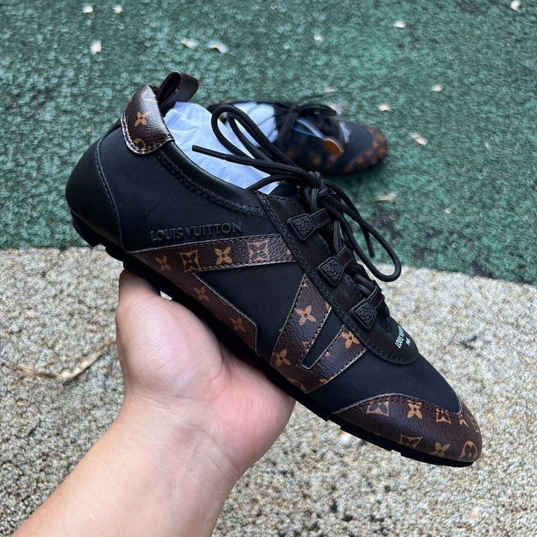Louis Vuitton Run Away Sneaker Monogram Canvas Black