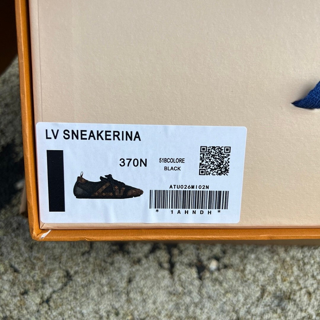 Louis Vuitton Run Away Sneaker Monogram Canvas Black
