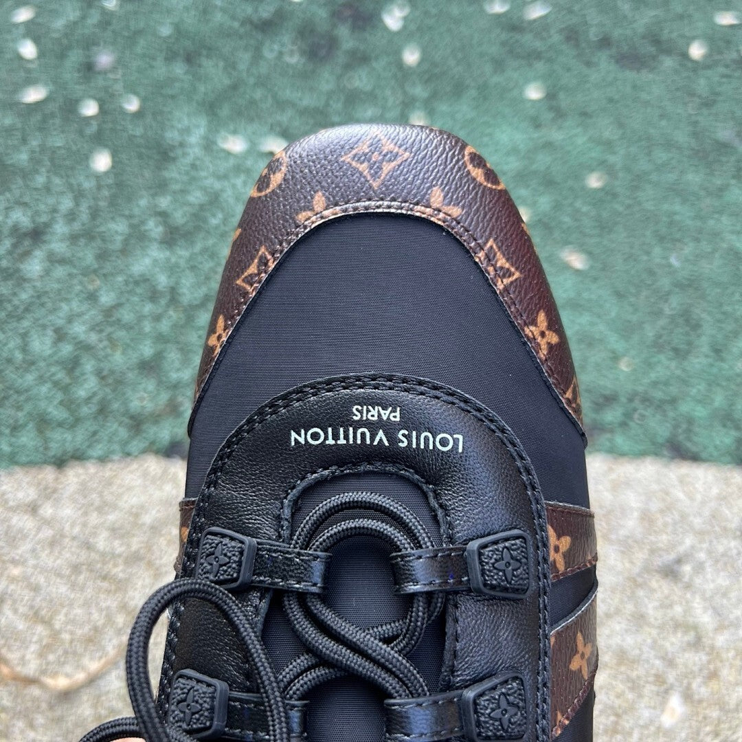 Louis Vuitton Run Away Sneaker Monogram Canvas Black