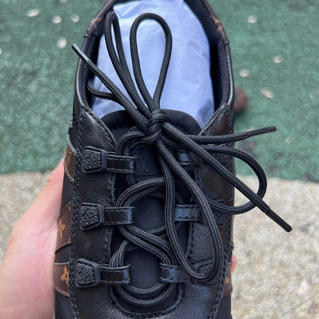 Louis Vuitton Run Away Sneaker Monogram Canvas Black
