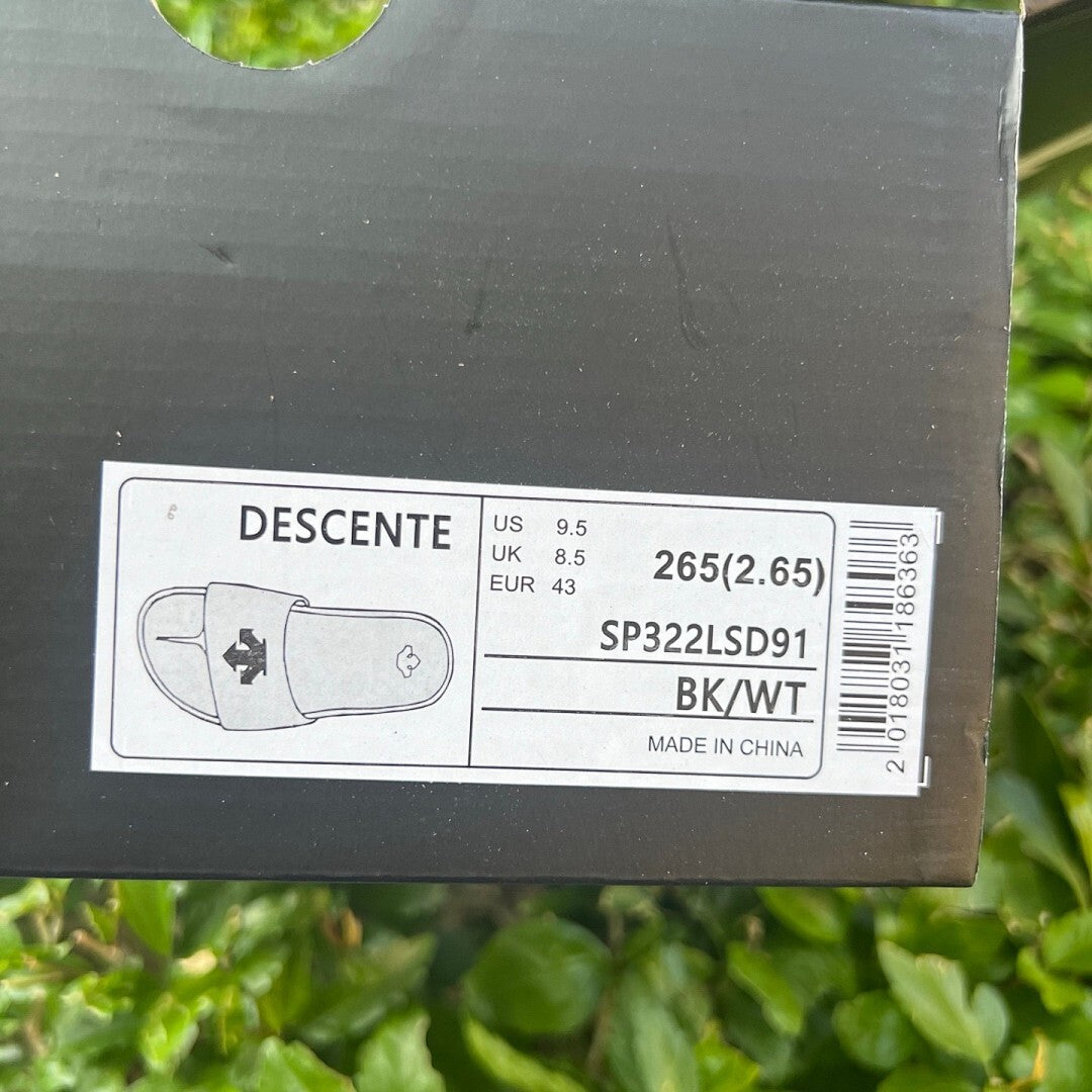 Descente D-Mover Slide Sandals Black