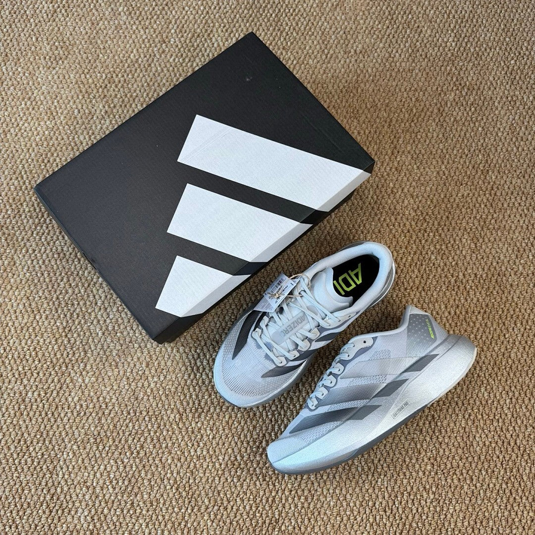 Adidas Adizero Adios Pro 3 Grey Two Grey One Lucid Lemon HQ3693