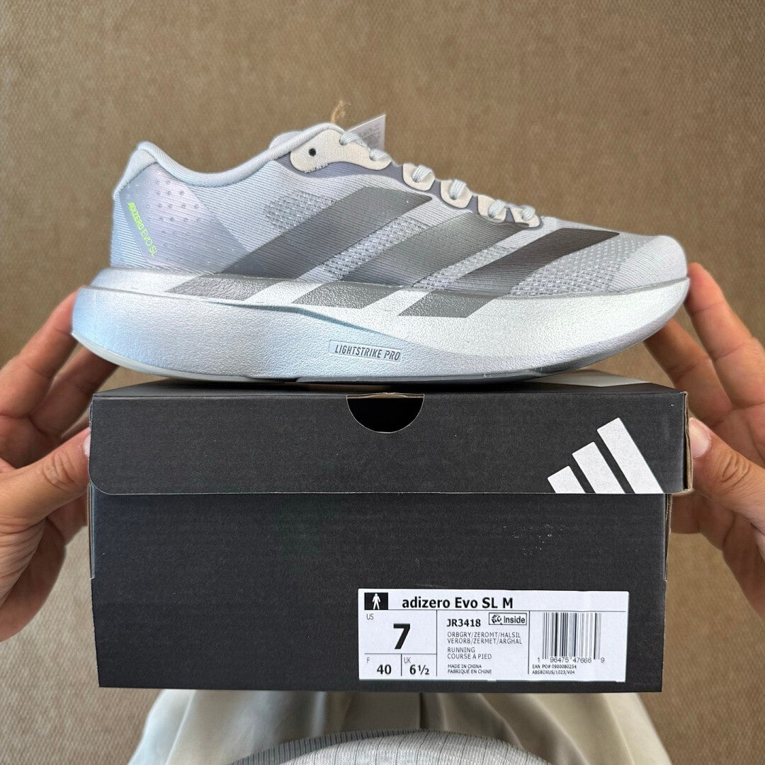Adidas Adizero Adios Pro 3 Grey Two Grey One Lucid Lemon HQ3693