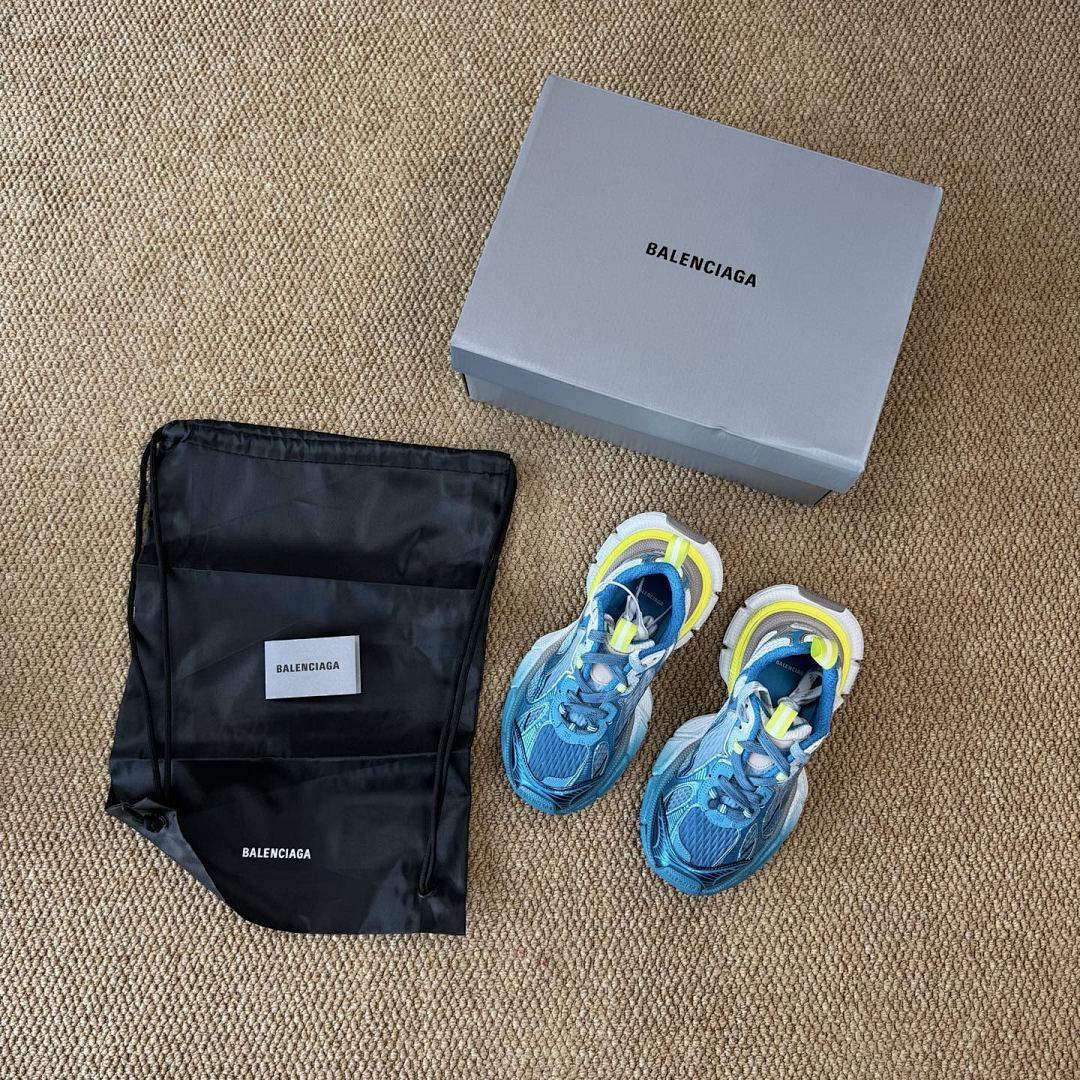 Balenciaga 3XL Trainer Blue / Fluo Yellow