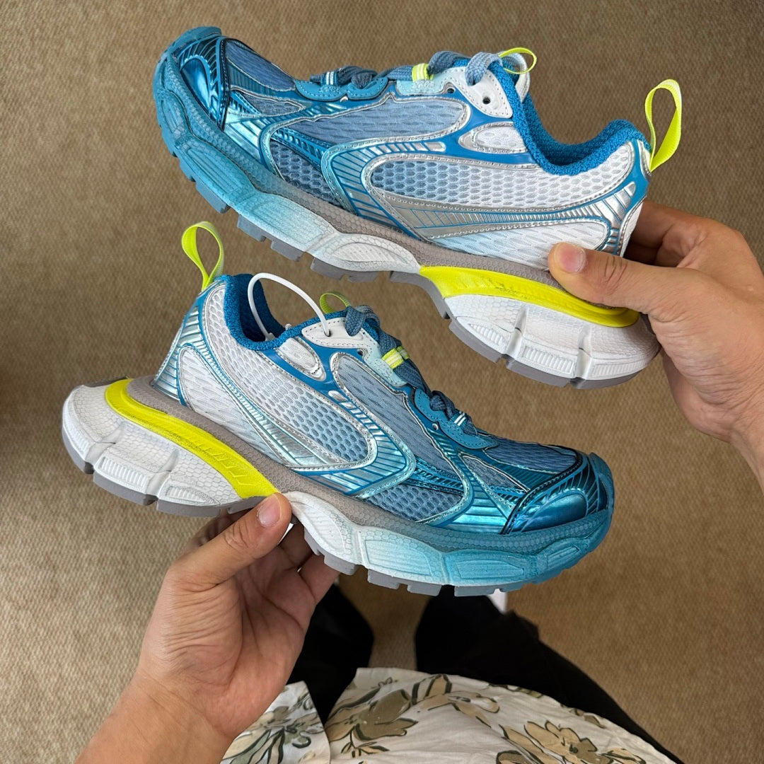 Balenciaga 3XL Trainer Blue / Fluo Yellow
