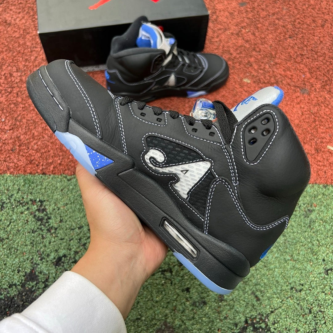 Air Jordan 5 Alpha Sample Black Blue