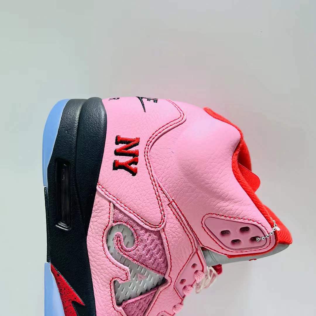 Awake NY x Air Jordan 5 Retro SP Pink Sneakers FN7778-650