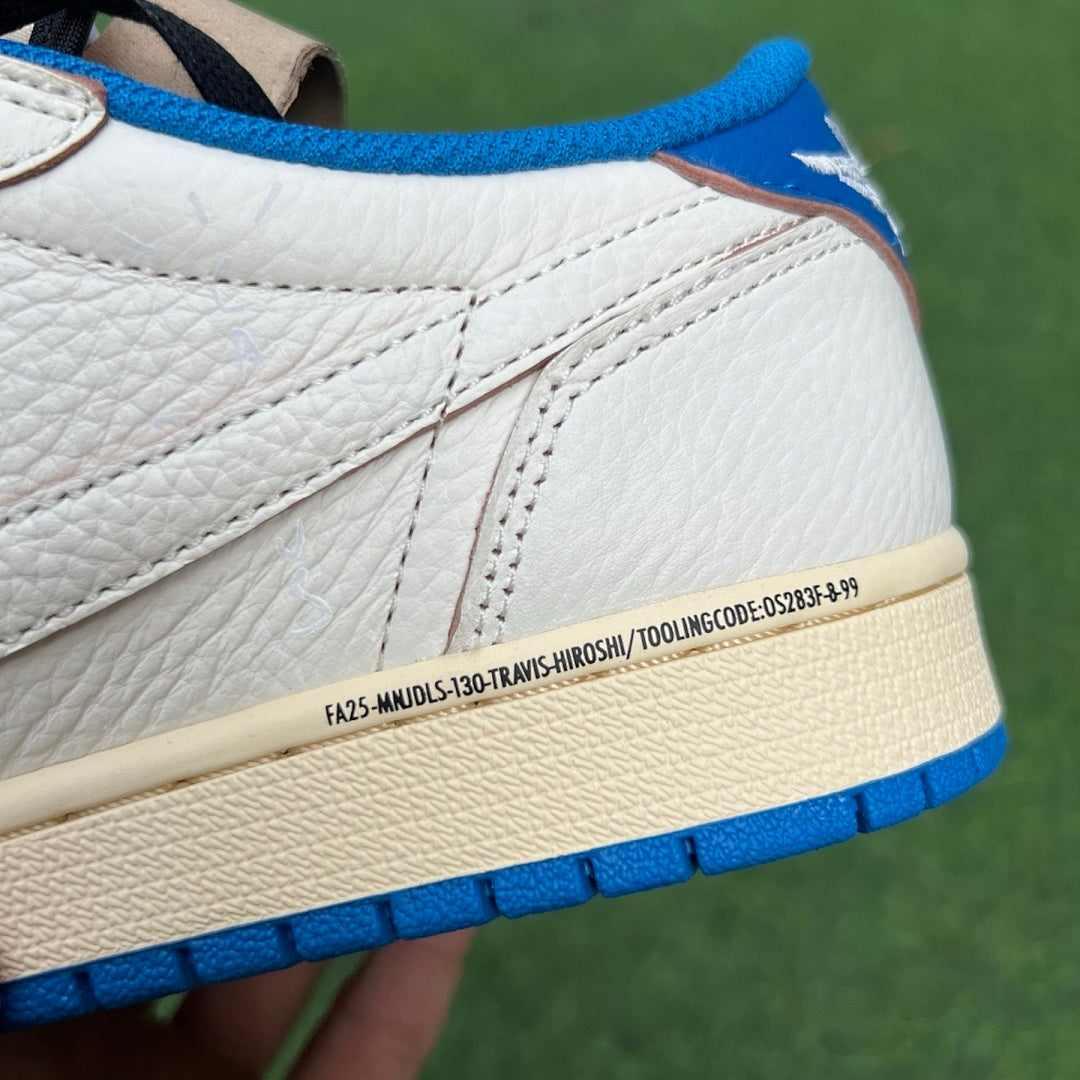 Travis Scott x fragment design x Air Jordan 1 Low OG Military Blue DM7866-140