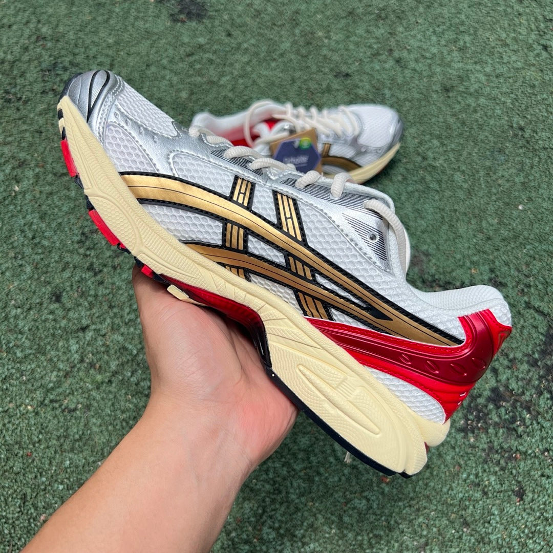 ASICS GEL-Kayano 14 Pure Silver Classic Red 1201A019-020
