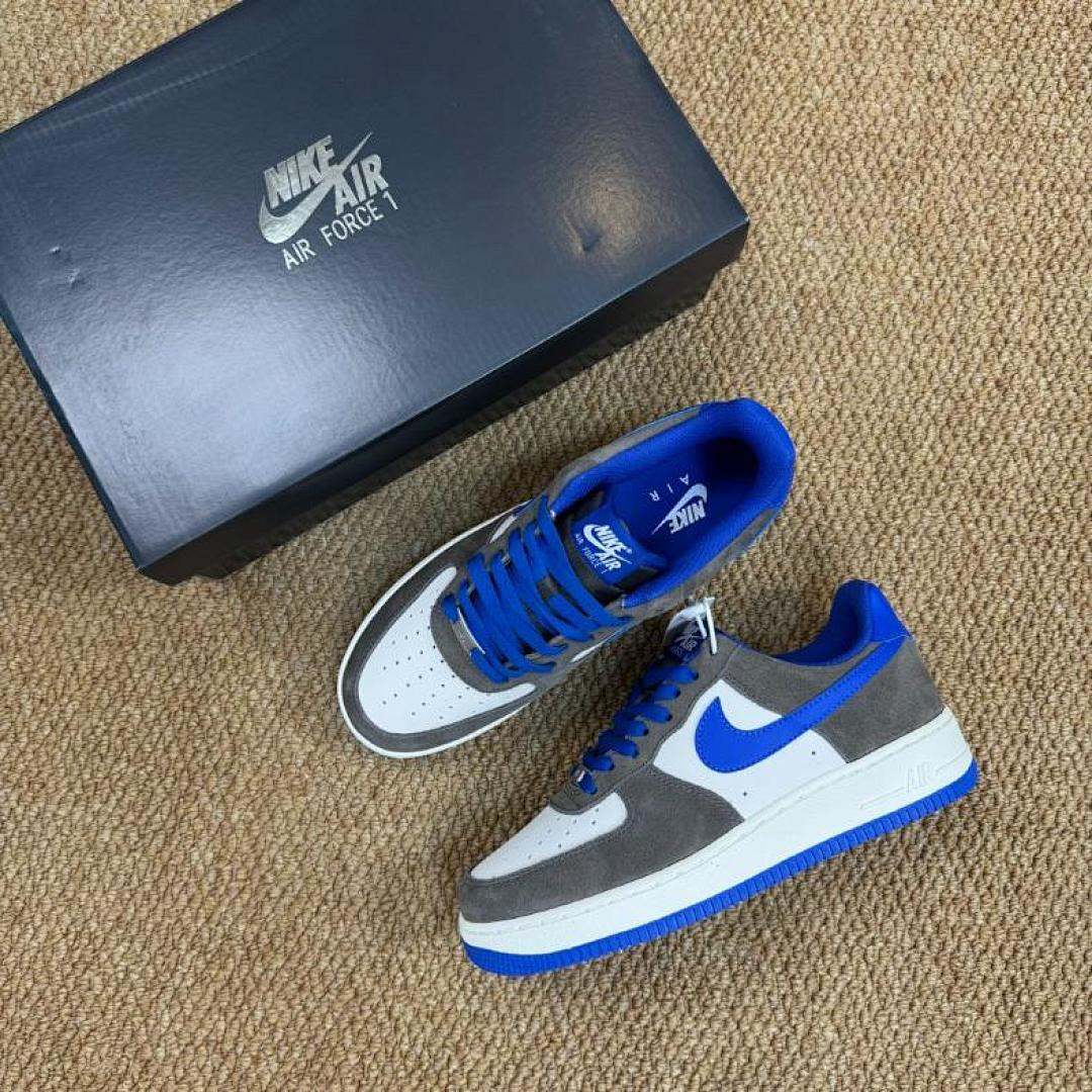 Nike Air Force 1 Low Wolf Grey Game Royal White