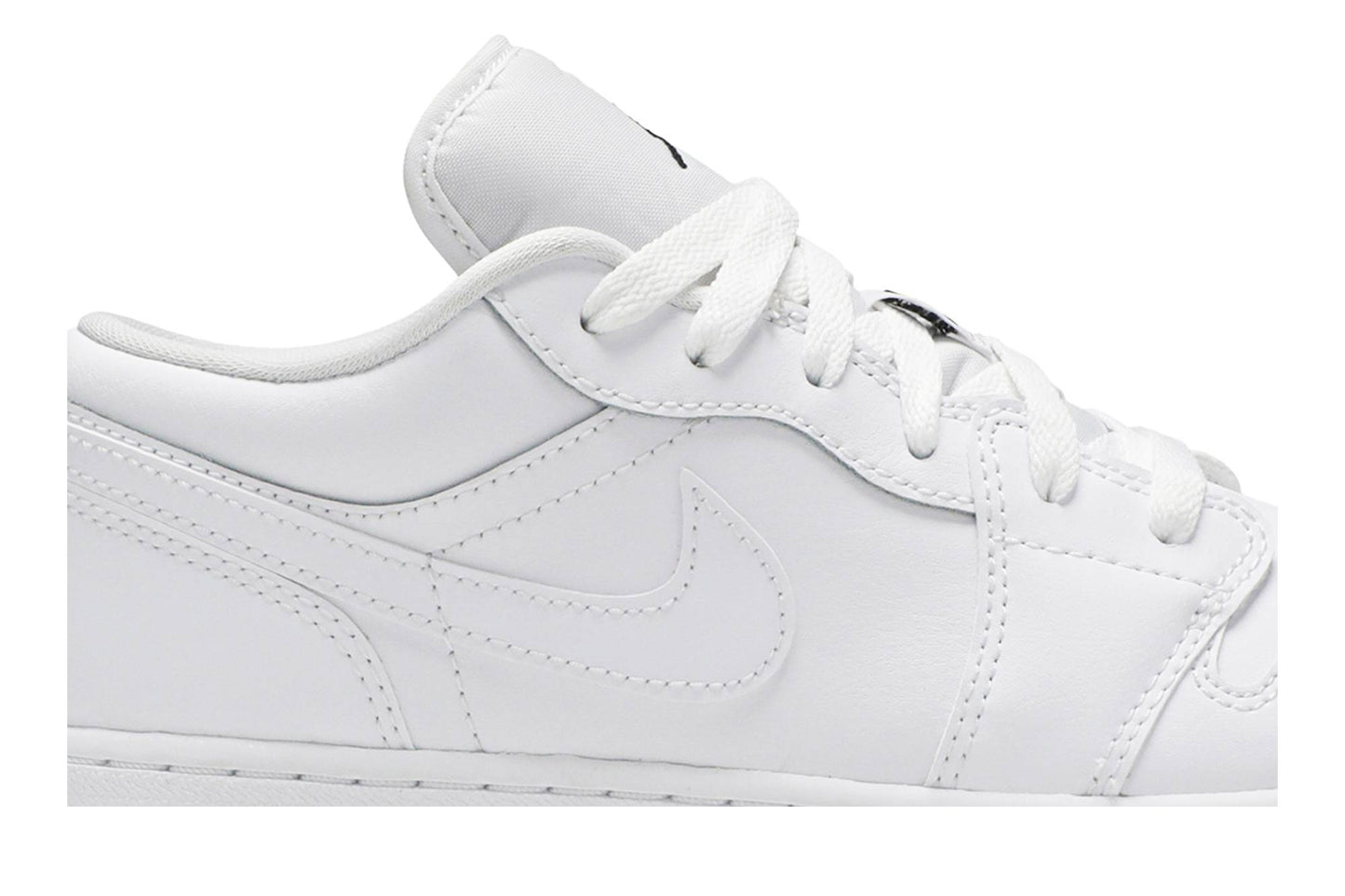 ( Grade School ) Air Jordan 1 Low White Black 553560-101