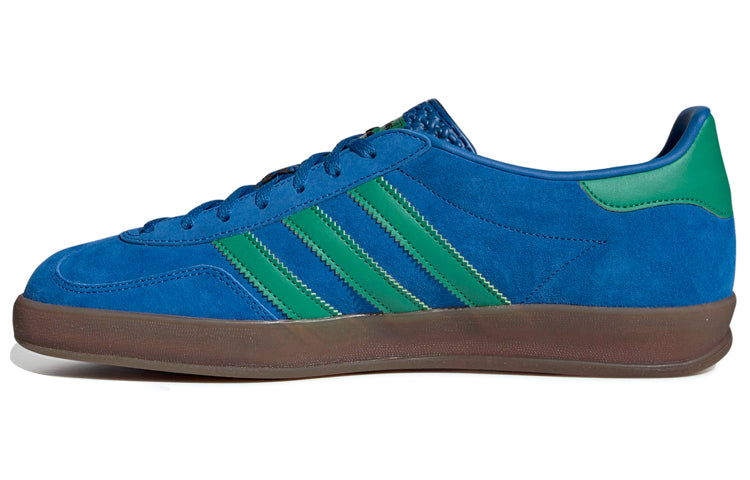 ( Women ) Adidas Originals Gazelle Indoor Blue Green EE5735