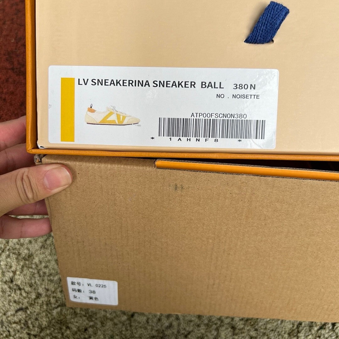 Louis Vuitton Run Away Sneaker Beige Yellow