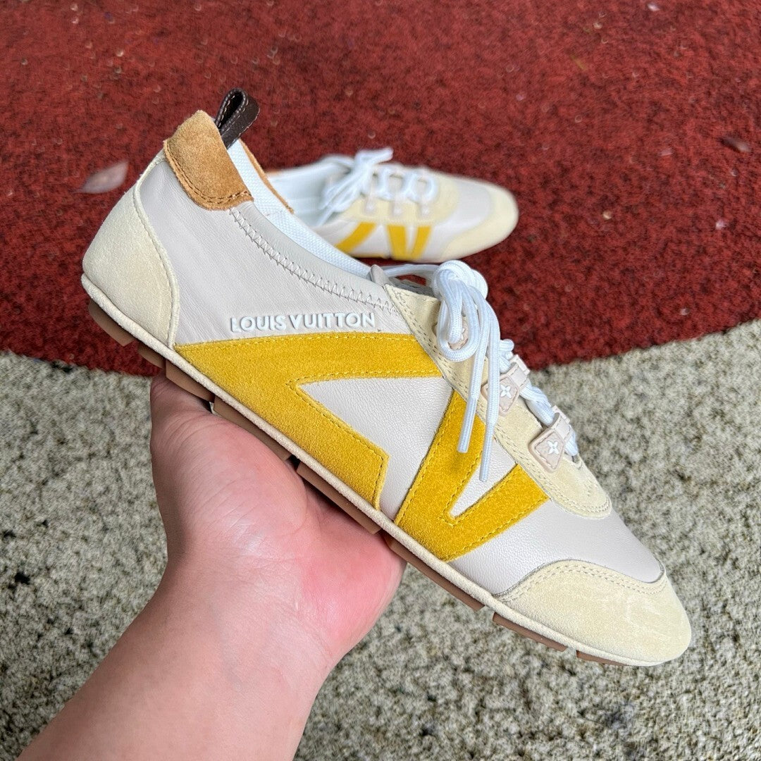 Louis Vuitton Run Away Sneaker Beige Yellow