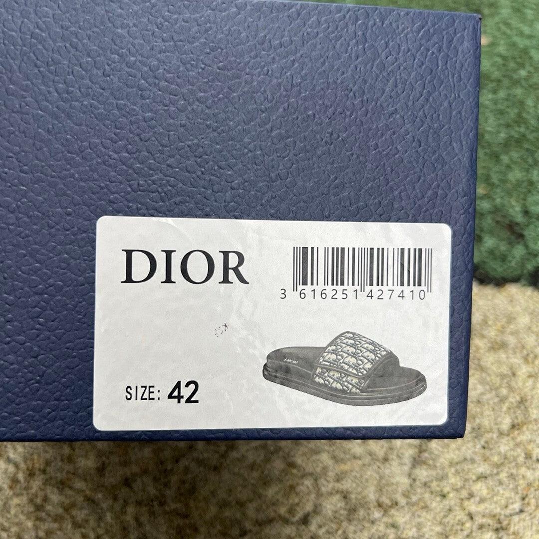 Dior Act Sandal Black Dior Oblique Jacquard 3SA103ZCD_H961