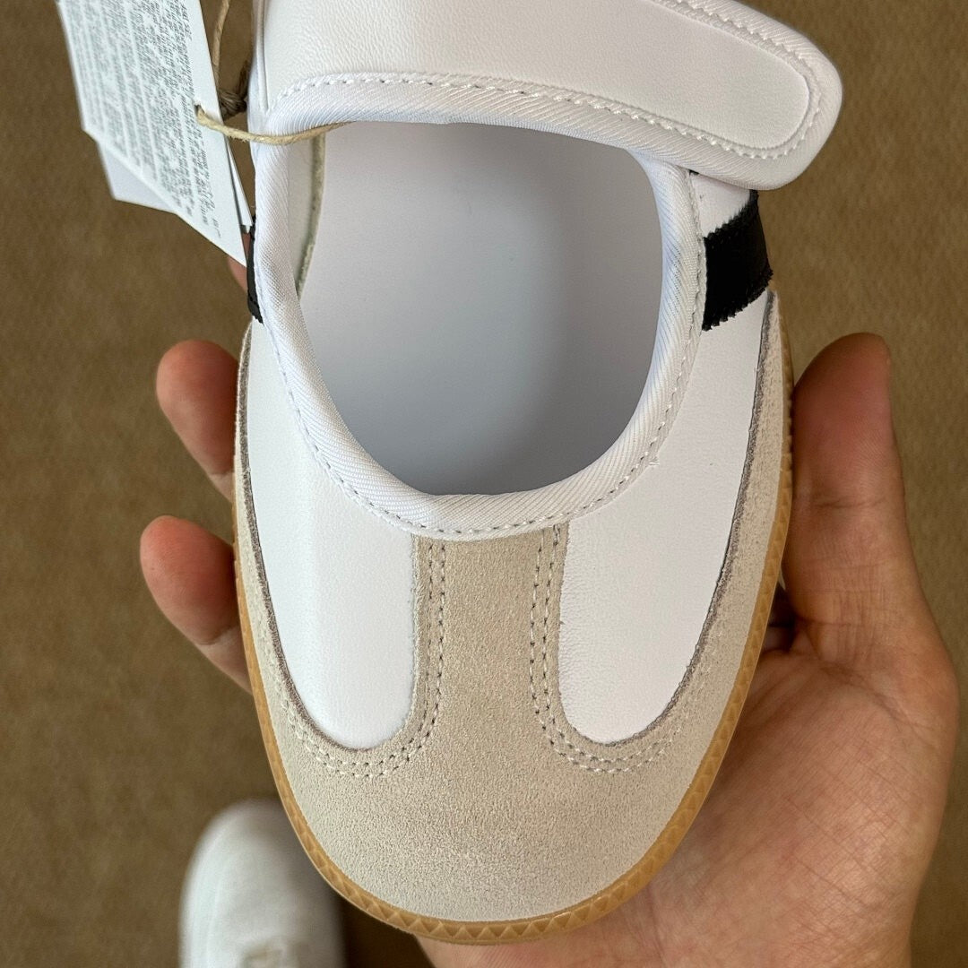 Adidas Samba OG Mary Jane Shoes IE0634 White Black Gum