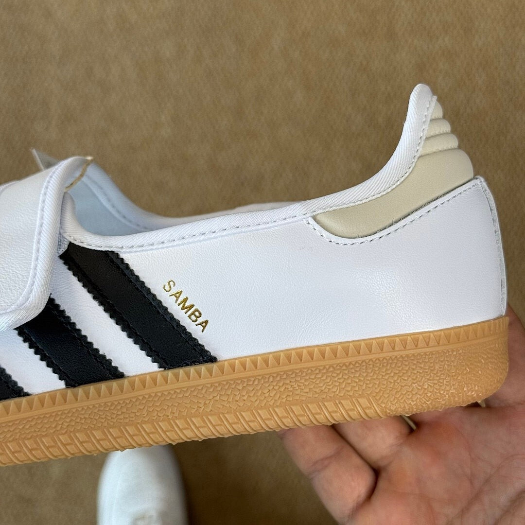 Adidas Samba OG Mary Jane Shoes IE0634 White Black Gum