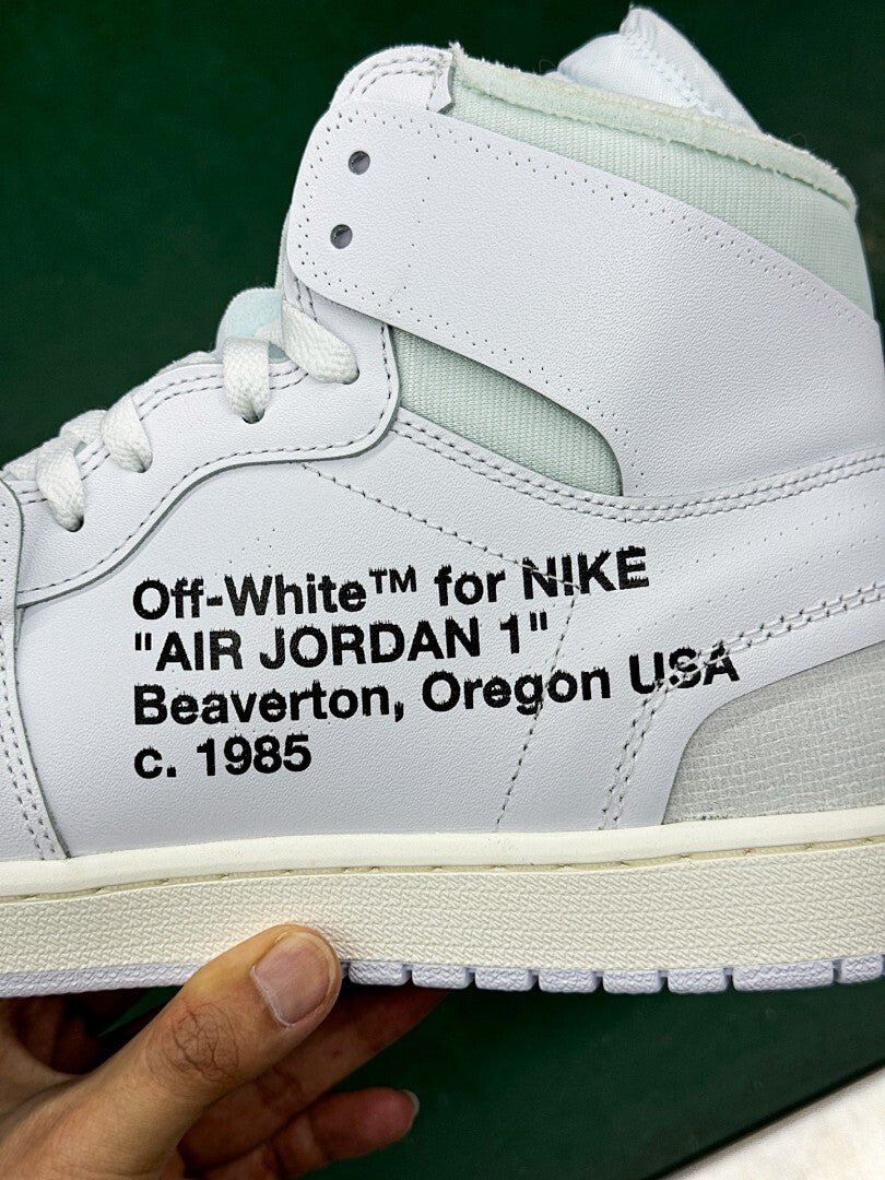 Off-White x Air Jordan 1 Retro High OG White AQ0818-100