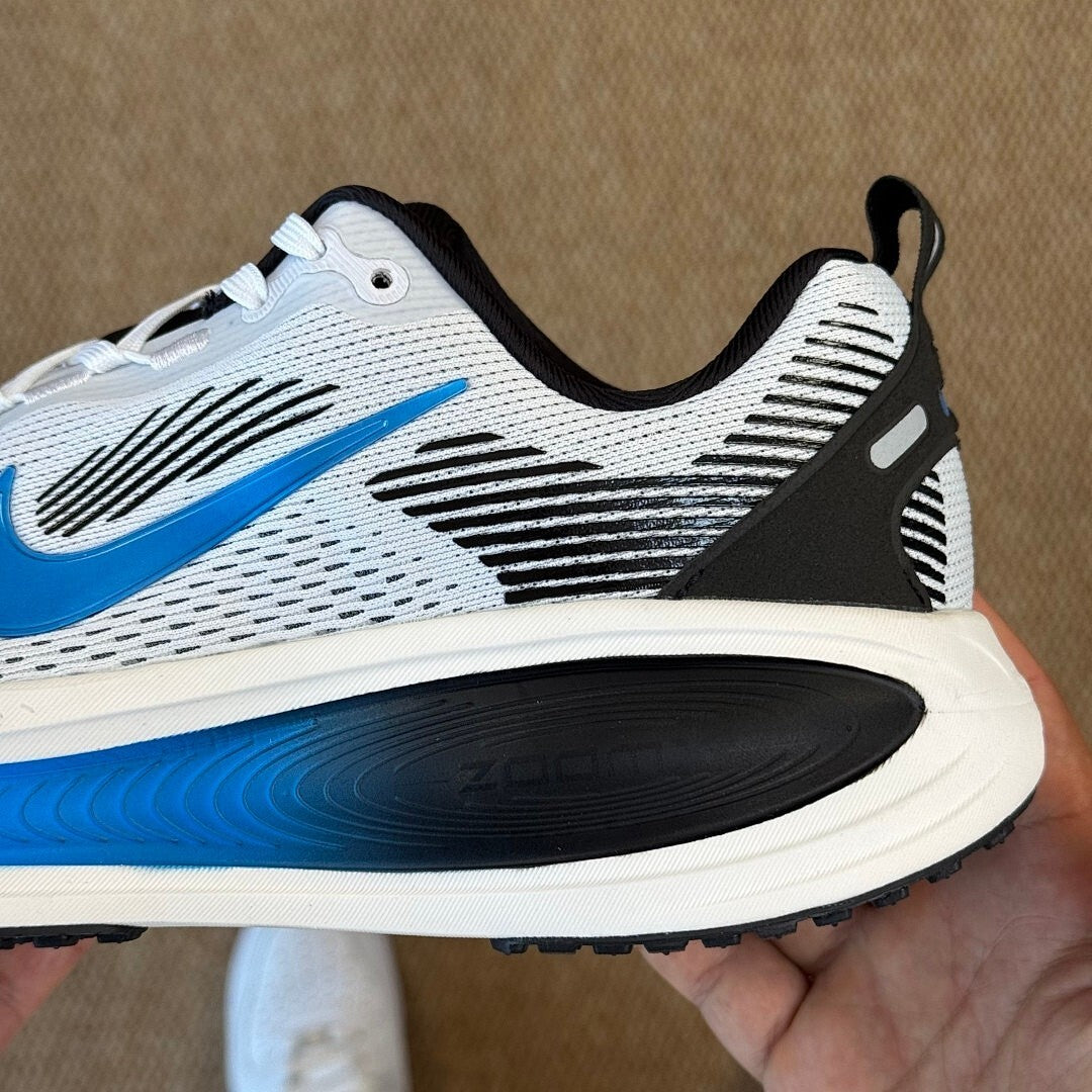 Nike Structure 25 Running Shoes DR2687-101 White Black Blue Lagoon