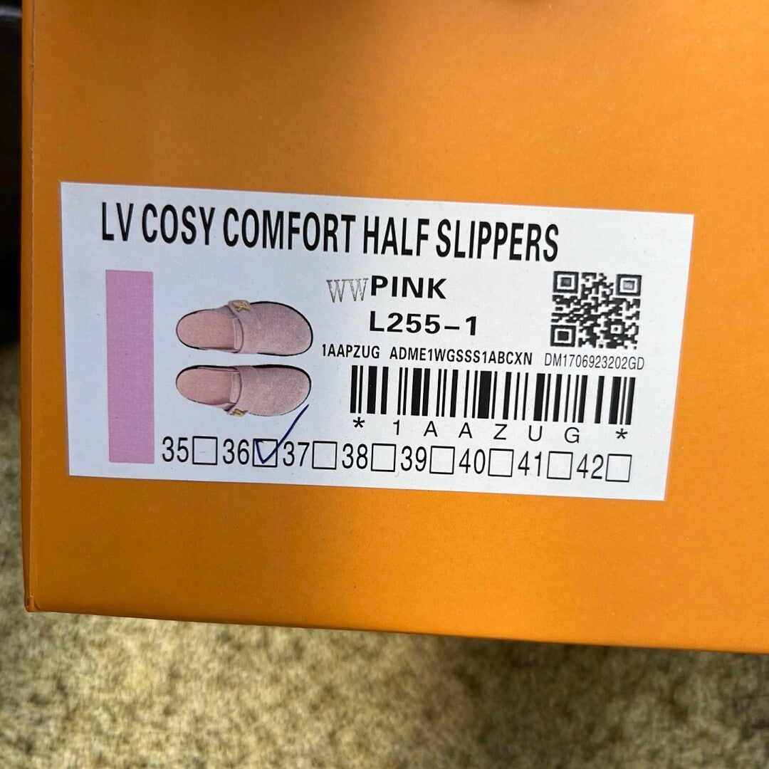 Louis Vuitton LV Easy Mule Pink Monogram Denim M82285