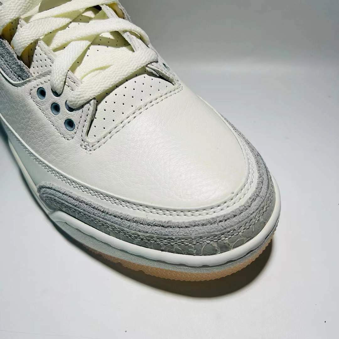 Nike Air Jordan 3 Retro Craft 'Ivory' Sail Cement Grey Shoes FJ9479-100