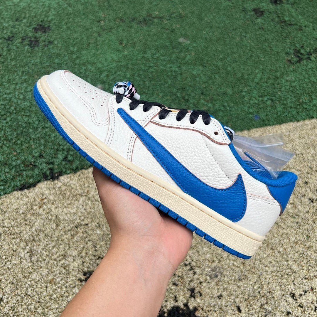 Travis Scott x Air Jordan 1 Low OG SP "Military Blue" DM7866-140