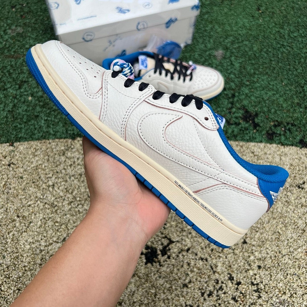 Travis Scott x Air Jordan 1 Low OG SP "Military Blue" DM7866-140