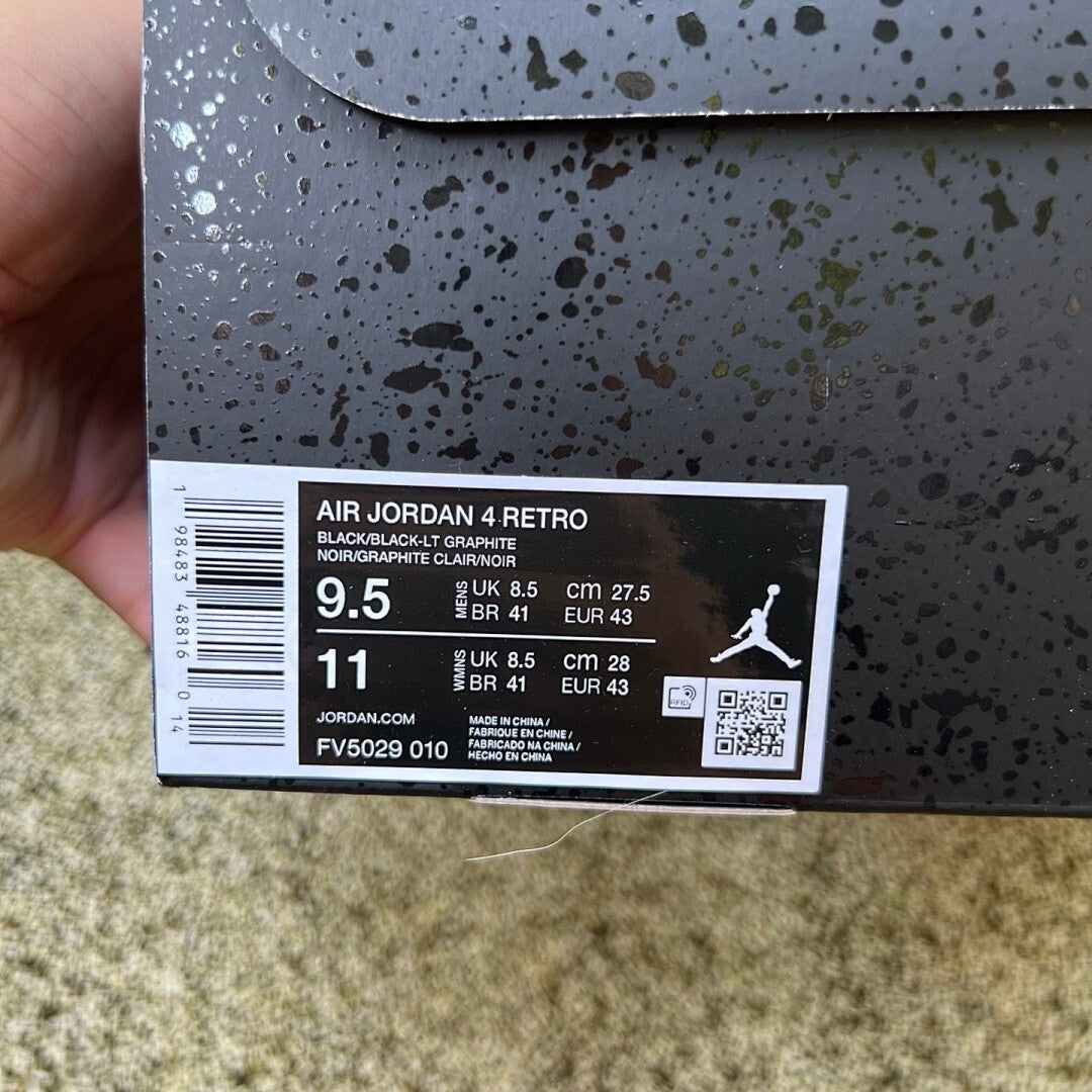 Air Jordan 4 "Black Cat" CU1110-010