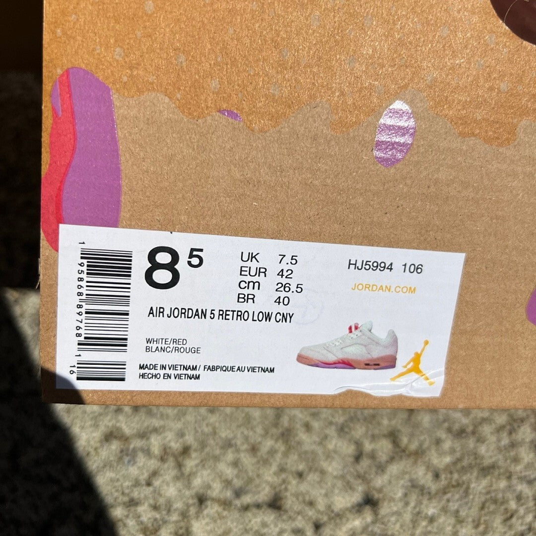 Air Jordan 5 Low Light Orewood Brown Crimson Bliss Plum Fog FJ4563-100