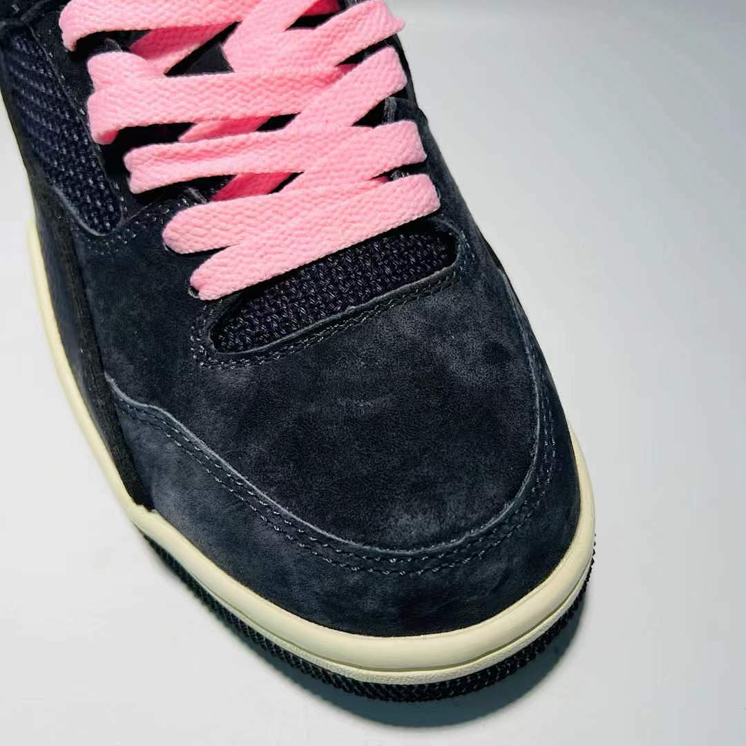 Jordan Flight MVP Black Pink Sail Suede Lifestyle Sneakers Shoes DV8207-006