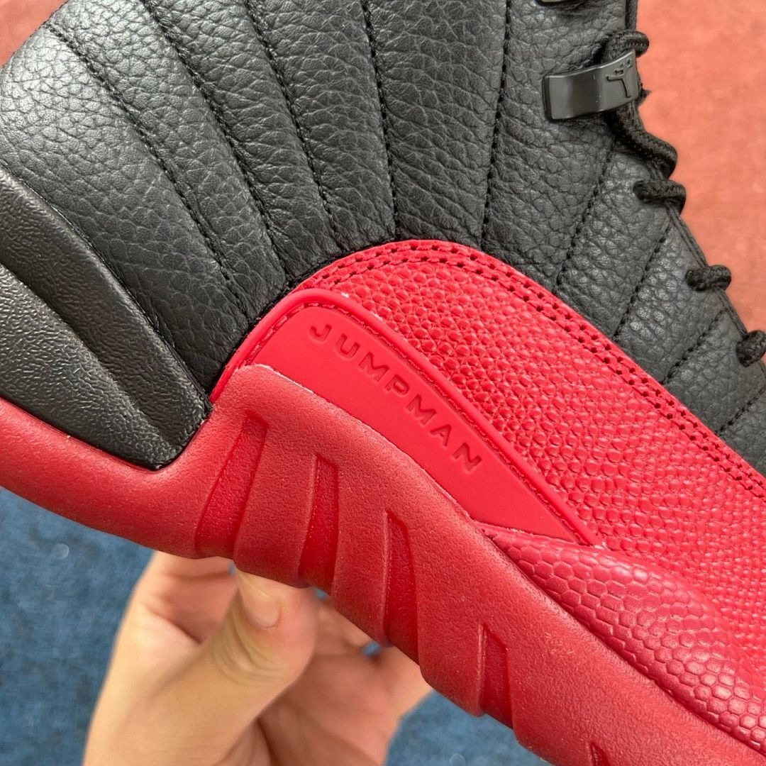 Air Jordan 12 Retro 'Flu Game' Black/Varsity Red 130690-002