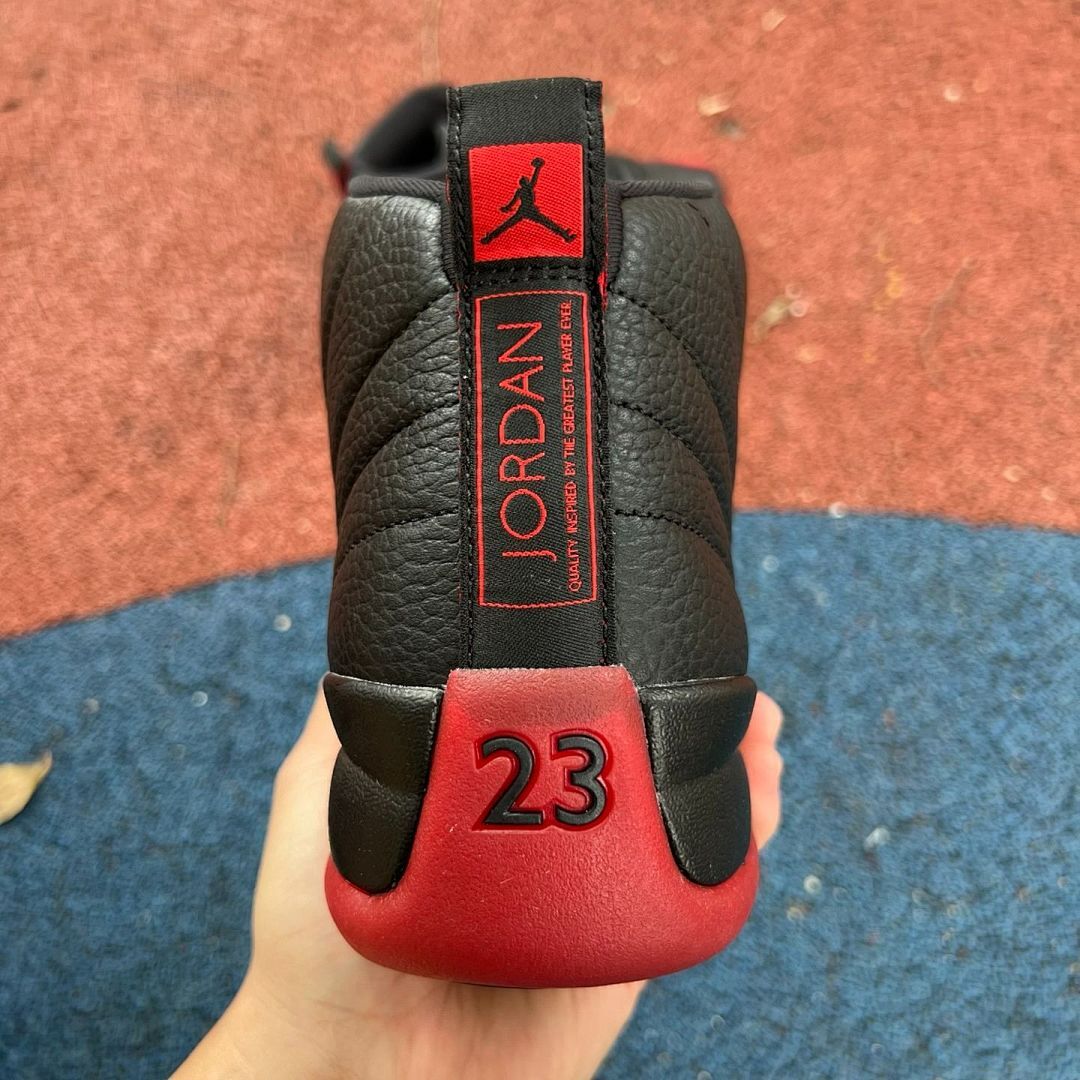 Air Jordan 12 Retro 'Flu Game' Black/Varsity Red 130690-002