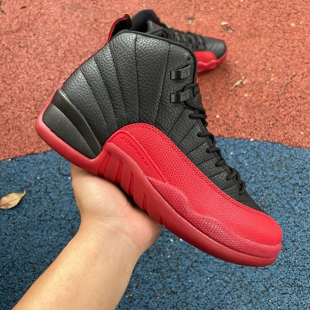 Air Jordan 12 Retro 'Flu Game' Black/Varsity Red 130690-002