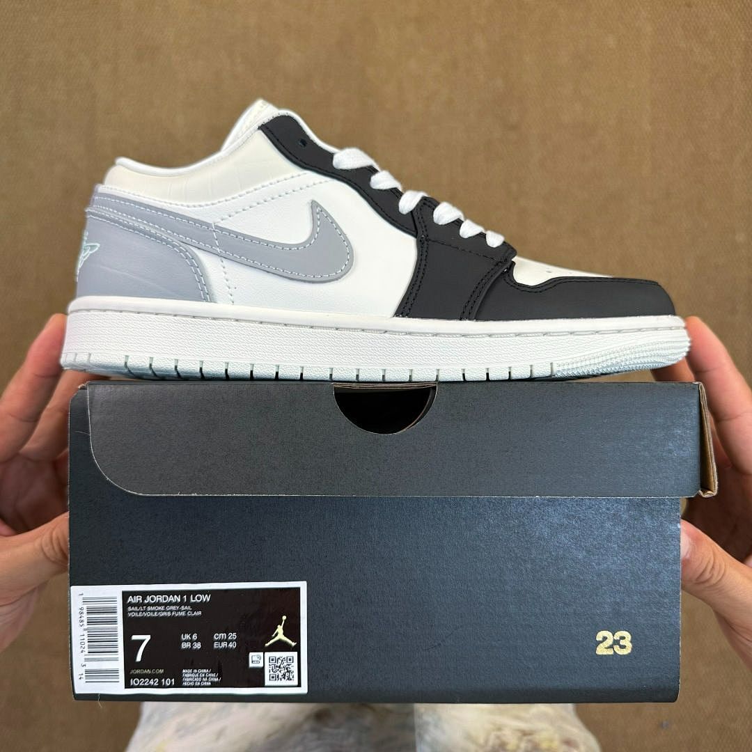 Nike Air Jordan 1 Low Light Smoke Grey 553558-039