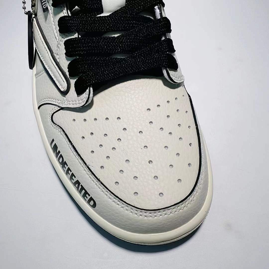 Nike Air Jordan 1 Low Undefeated White Black