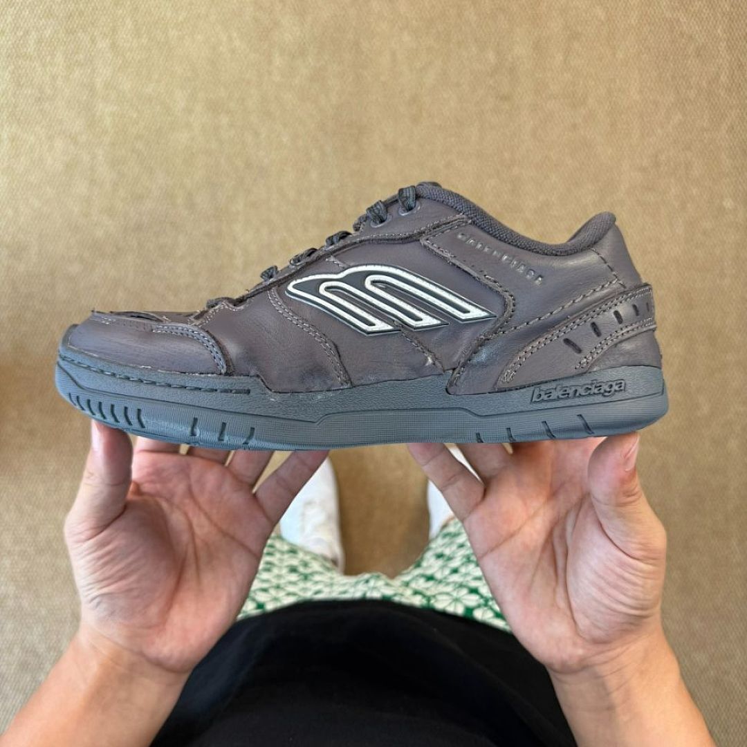 Balenciaga WORN-OUT Umbro Low Top Sneaker Grey 760920W5B701210