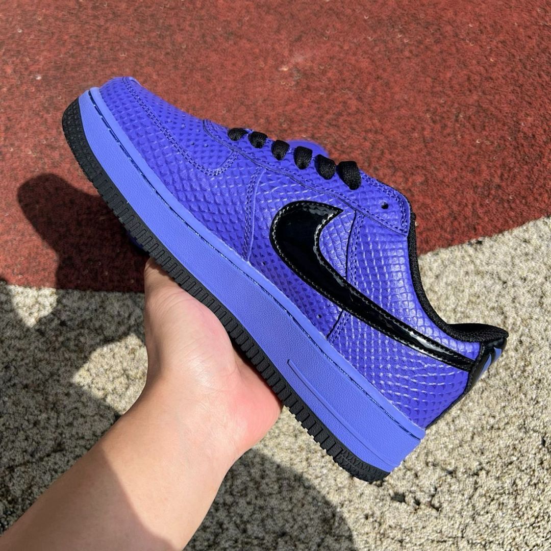 Nike Air Force 1 Low Kobe Bryant Court Purple Black CW3918-500